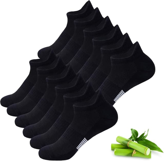 Detalle de Bambus Sneaker Socken von inaWarm 6 Paar