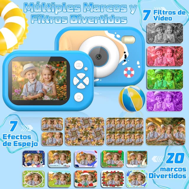 Thumbnail 6 de ULEWAY Cámara Infantil acuática 20 MP 1080P