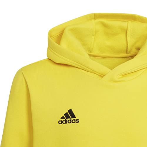 Thumbnail 2 de adidas ENT22 Hoody Unisex Amarillo/Negro 7-8 años