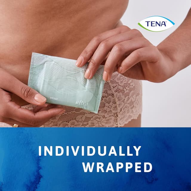 Thumbnail 6 de TENA Discreet Ultra 128 hygienic pads for mild bladder weakness 🧻