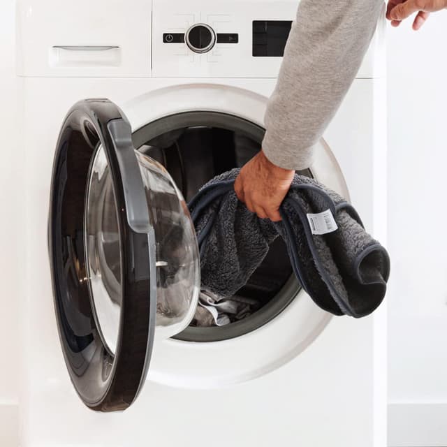 Detalle 2 de Nobleza couvertures en peluche pour chiens et chats lavables gris 80 x 80 cm