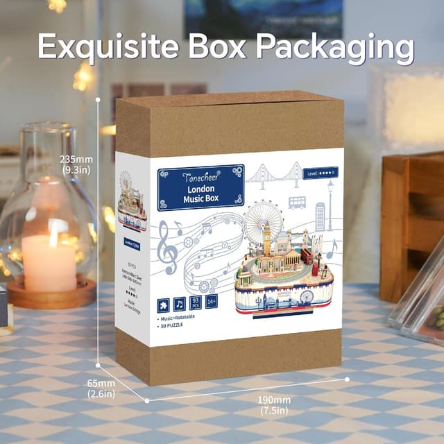 Thumbnail 5 de Tonecheer London Music Box 111-piece Puzzle