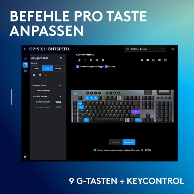 Thumbnail 3 de Logitech G G915 X LIGHTSPEED Gaming-Tastatur