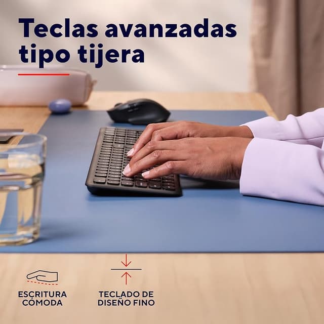 Thumbnail 4 de Trust Vaiya Teclado inalámbrico multidispositivo recargable 55% ♻️⌨