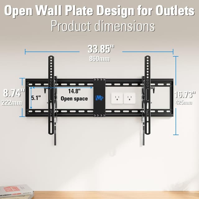 Thumbnail 6 de Mounting Dream Advanced Tilt TV Wall Mount 120 lbs