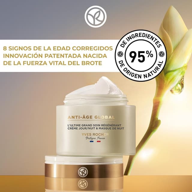 Thumbnail 1 de Yves Rocher ANTI-ÂGE GLOBAL - Crema Regeneradora Facial