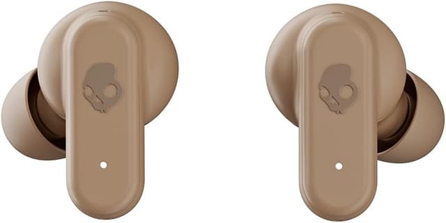 Detalle de Skullcandy Dime Evo In-Ear Wireless-Kopfhörer (Beige) – bis zu 36 Std. Akkulaufzeit, Mikro, IPX4