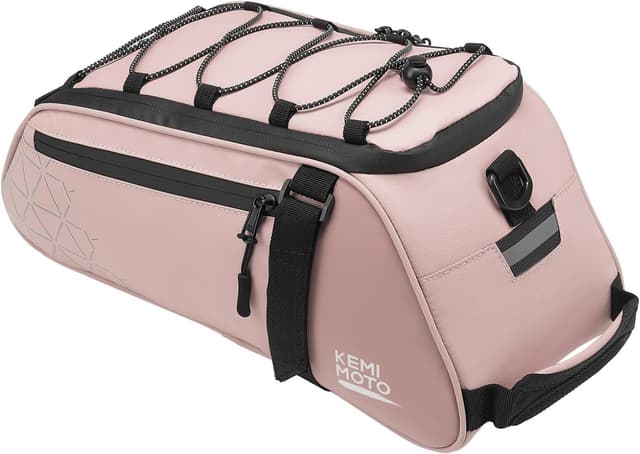 Thumbnail 6 de KEMIMOTO Borsa per portapacchi 2 in 1 impermeabile con scomparti multipli, maniglia e tracolla