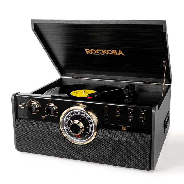 Imagen de Rockolla Vanguard tocadiscos 6 en 1 en OfertitasTOP