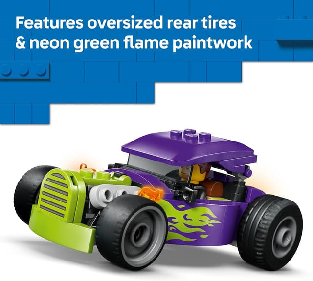 Detalle de LEGO City Hot Rod 60485 hot rod toy