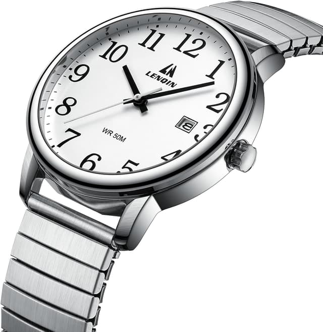 Detalle de Easy Reader 38mm Herren Armbanduhr