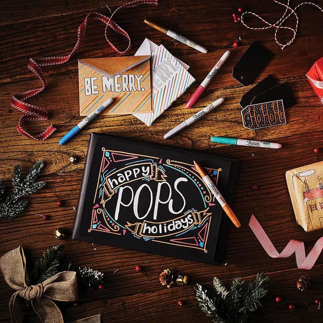 Thumbnail 6 de Sharpie pennarelli metallici indelebili 12 argento