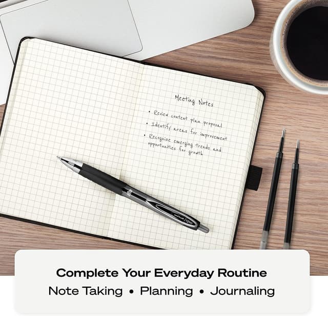 Detalle 2 de uniball 207 Pink Ribbon Retractable Gel Pens 0.7mm 🖊