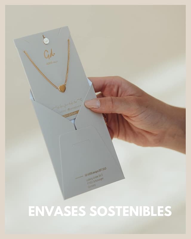 Thumbnail 5 de Good.Designs Collar corazón acero inoxidable