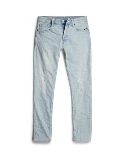 Thumbnail 5 de G-STAR 3301 Slim Jeans Hombre Azul Roto ☀️ 36W/30L