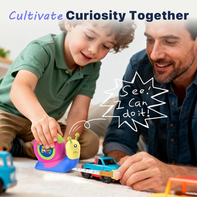 Thumbnail 4 de PLAYPARTY 8ft Tape Measure for Kids