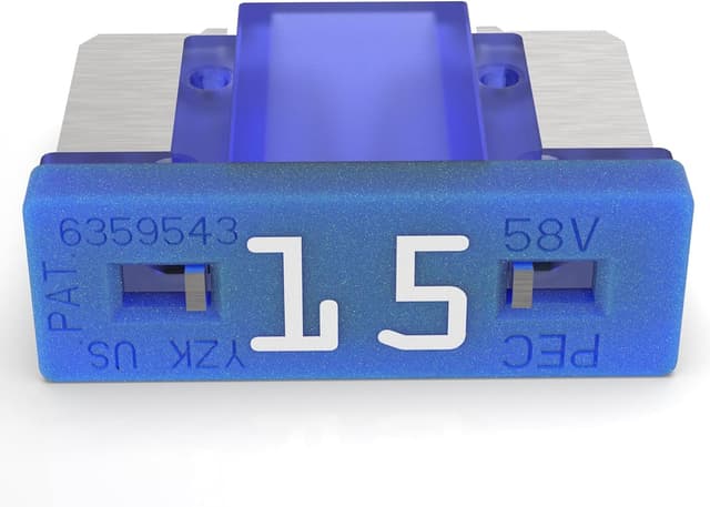 Detalle 2 de AUPROTEC Mini LP fusibles à lame 15 A bleu (lot de 10) — fusibles enfichables automobile