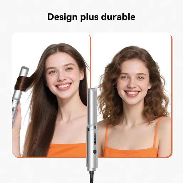 Detalle 1 de Mini ceramic hair straightener 2.6cm