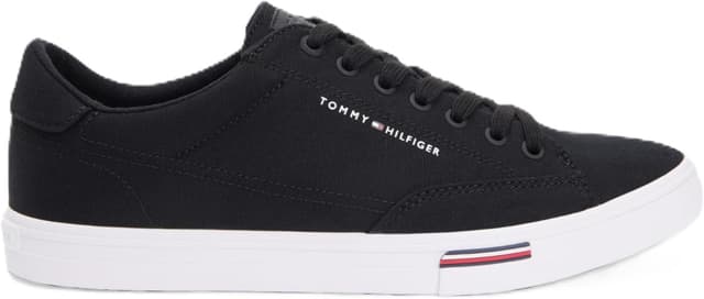 Detalle de Tommy Hilfiger Vulc Core RWB Long Lace in tela (FM0FM05813) – scarpa casual bassa da uomo