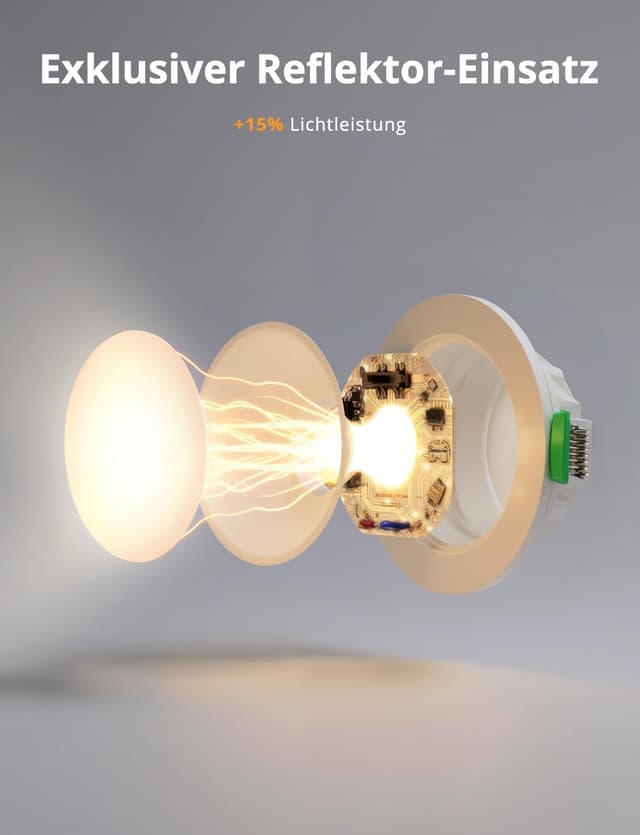 Thumbnail 4 de BOJIM LED Spots 230V Flach 4W