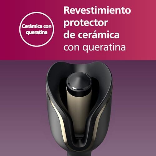Detalle 2 de Philips BHB876/00 Rizador automático 27 opciones 🎀