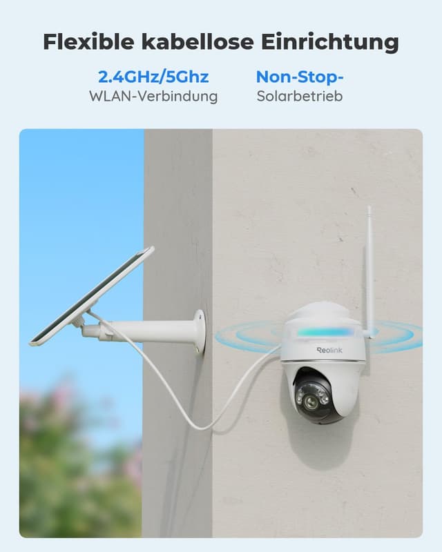 Thumbnail 4 de Reolink Argus PT+ Solar 5MP PTZ Kamera