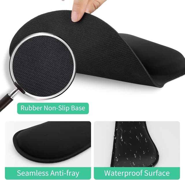 Thumbnail 5 de Zibly Wrist Rest and Mouse Mat 1 Pack 🖱