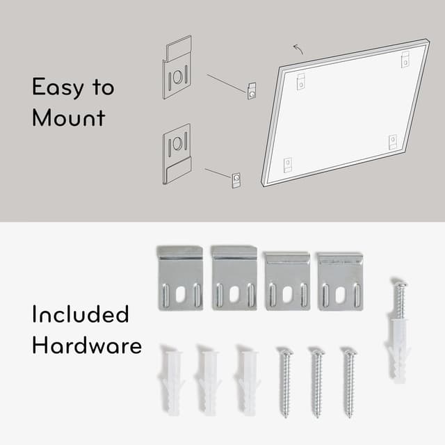 Detalle 1 de U Brands 3890U00-01 lavagna magnetica 45x61 cm 📋