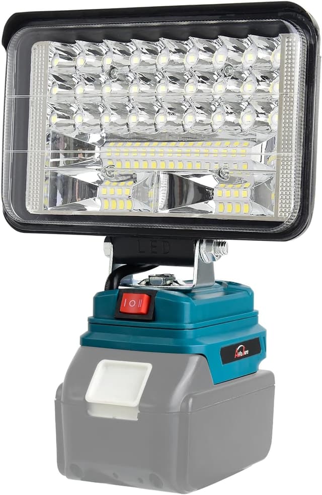 Detalle de AUTOJARE 5 Zoll Akku-LED-Lampe für Makita 18V