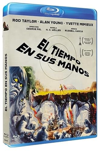 Detalle de El tiempo en sus manos BdR (The Time Machine) en Blu-ray — Color 1960 (Mon Inter)