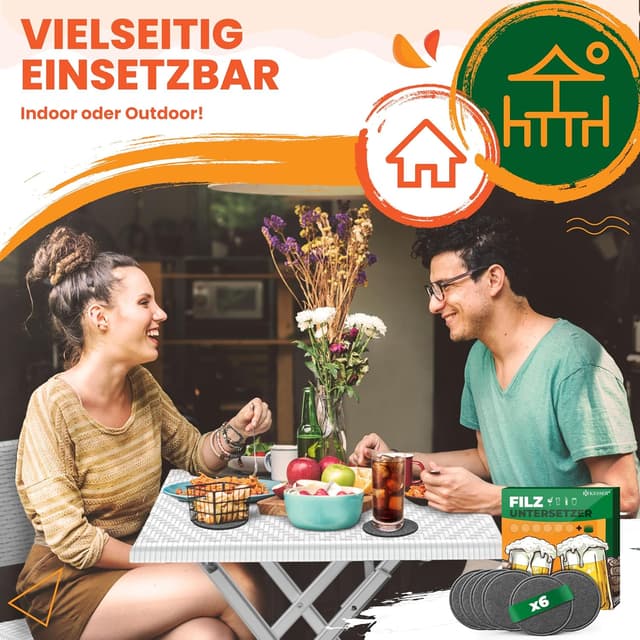 Thumbnail 6 de KESSER Balkontisch klappbar 60x47x73 cm