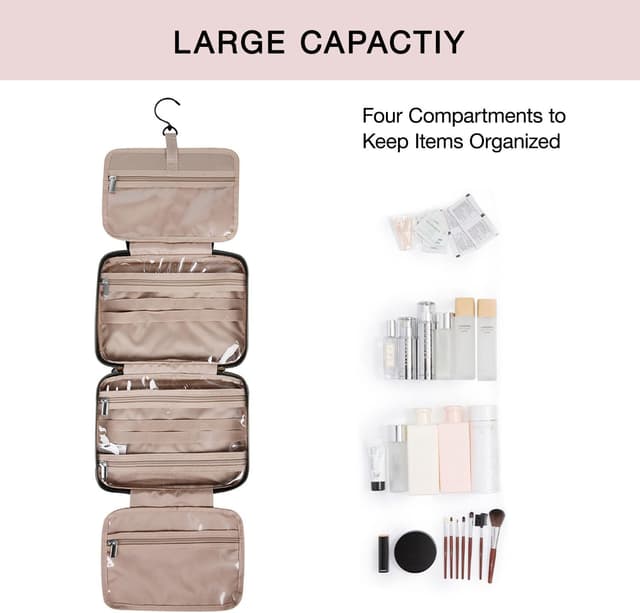 Detalle 2 de bagsmart Neceser Viaje Impermeable con Gancho