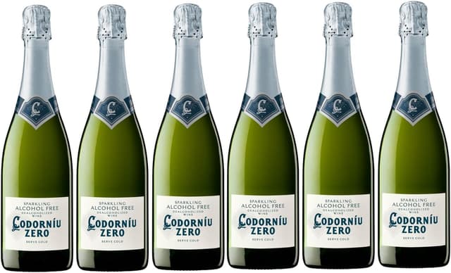 Detalle 2 de Codorníu Zero 🍾 - Espumoso sin alcohol, 6 botellas 75cl
