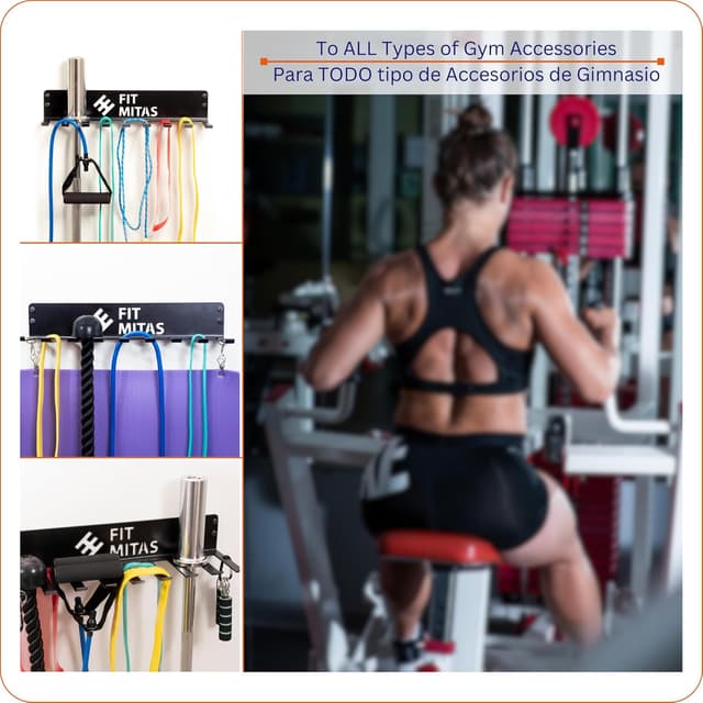 Thumbnail 5 de Fit Mitas Rack Musculación y Kit Gimnasio en Casa