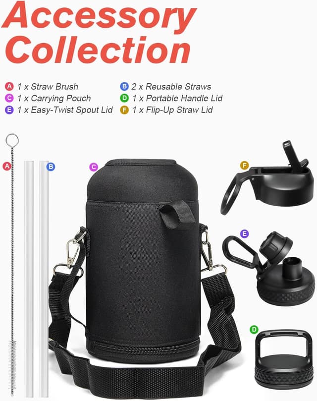 Thumbnail 6 de Coolflask 64 oz Water Bottle 🥤