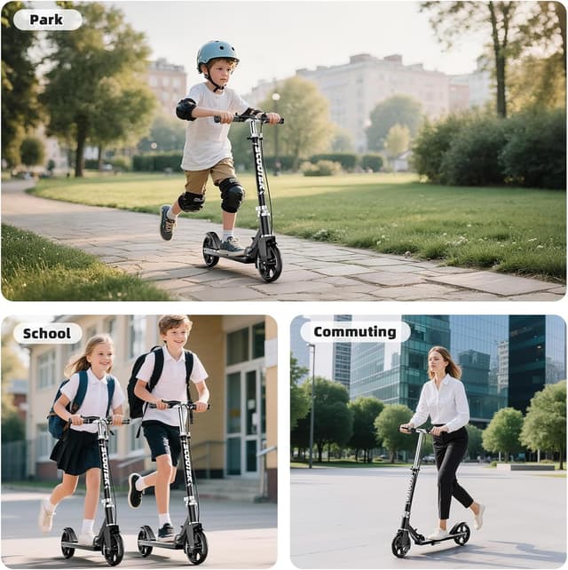 Thumbnail 5 de Foldable Scooter 8-Inch Wheels 🛴