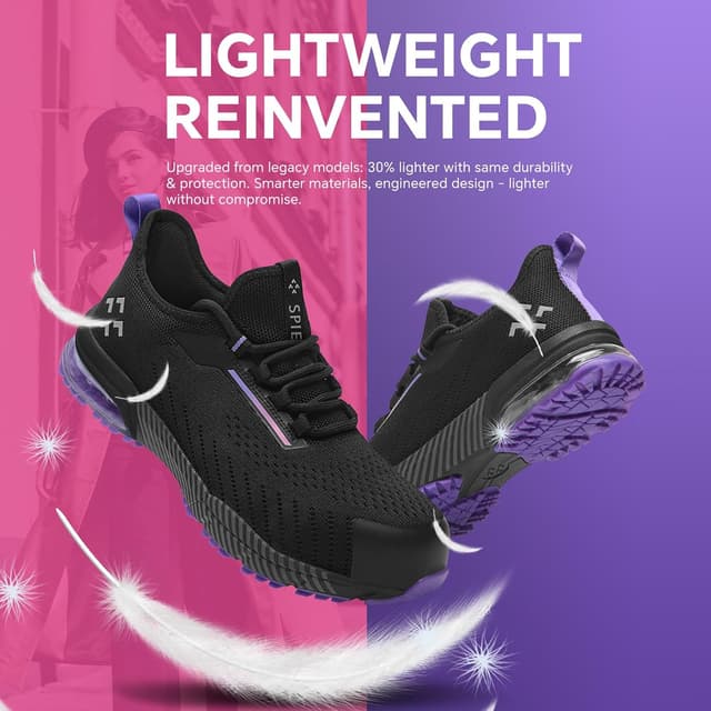 Detalle 2 de Scarpe sicurezza donna Air Cushion 45% leggere