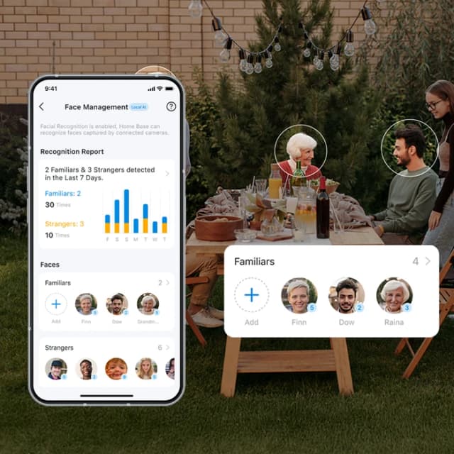 Thumbnail 29 de TP-Link Tapo C460 Doppelpack + H500 Smart HomeBase + D235 Smart Battery & Wired Doorbell Set