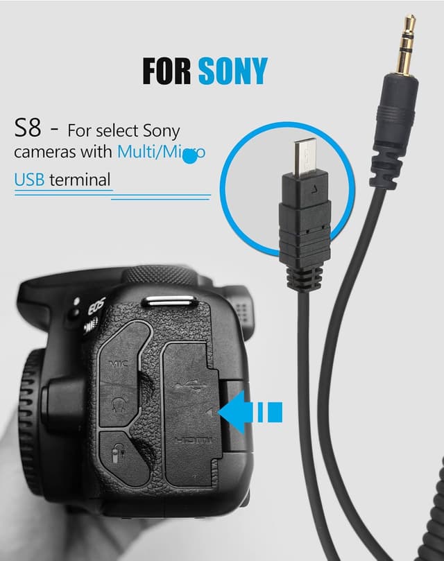 Thumbnail 3 de AODELAN S8 Fernauslöser 60 m