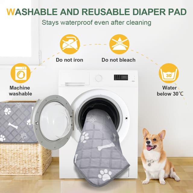 Thumbnail 5 de Gimars Reusable Dog Training Pads 120×90cm