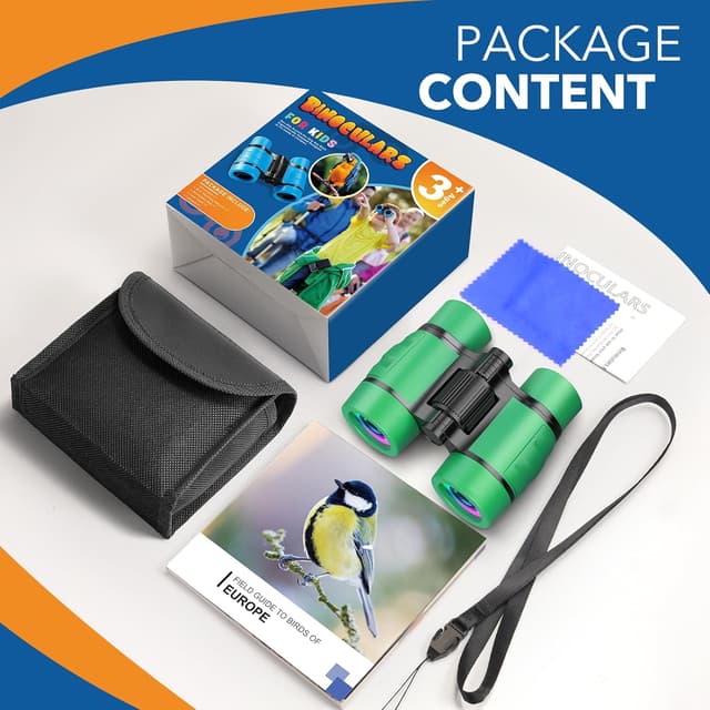 Detalle 2 de HappyKidsClub Binoculars 4x for Kids