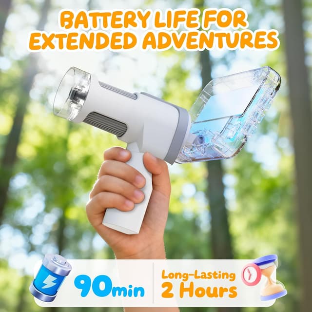 Thumbnail 5 de HEWEIMEI 1600X Kinder-Mikroskop 4K, 4,0" Bildschirm 🔬