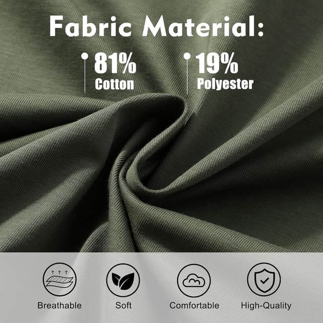 Detalle de Comilaka Uomo polo casual a manica lunga in cotone 81% e poliestere 19% slim fit