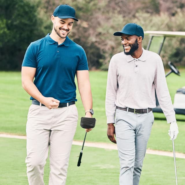 Thumbnail 6 de Golf Club Head Covers Black PU Leather ⛳