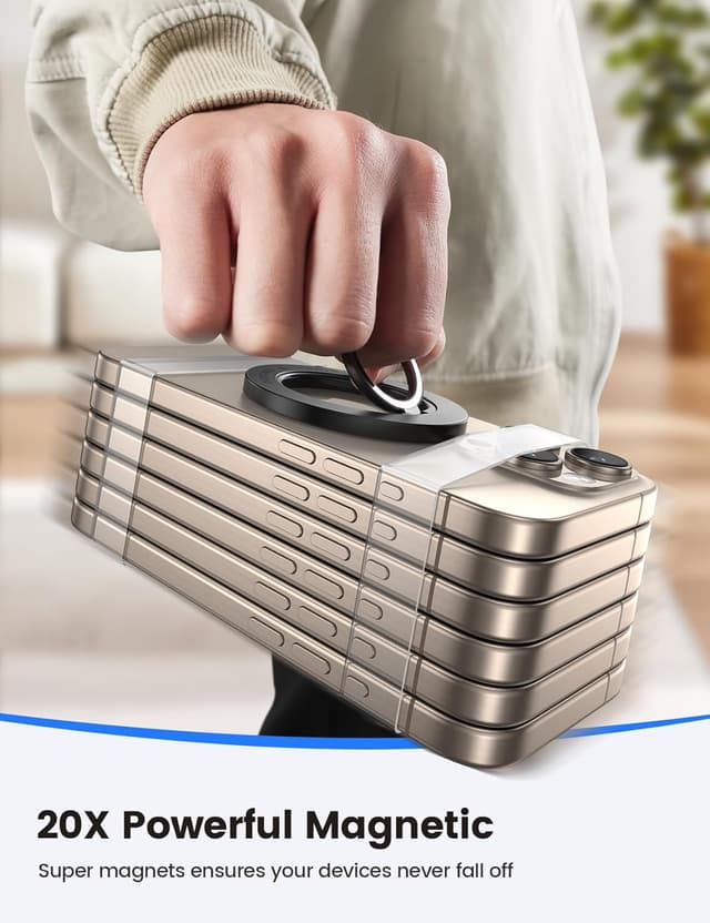 Thumbnail 2 de Lamicall MagSafe Ring Sticker 4-pack for iPhone/Android