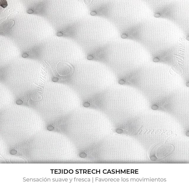 Thumbnail 3 de NALUI Galana 120x200 Colchón viscoelástico con muelles