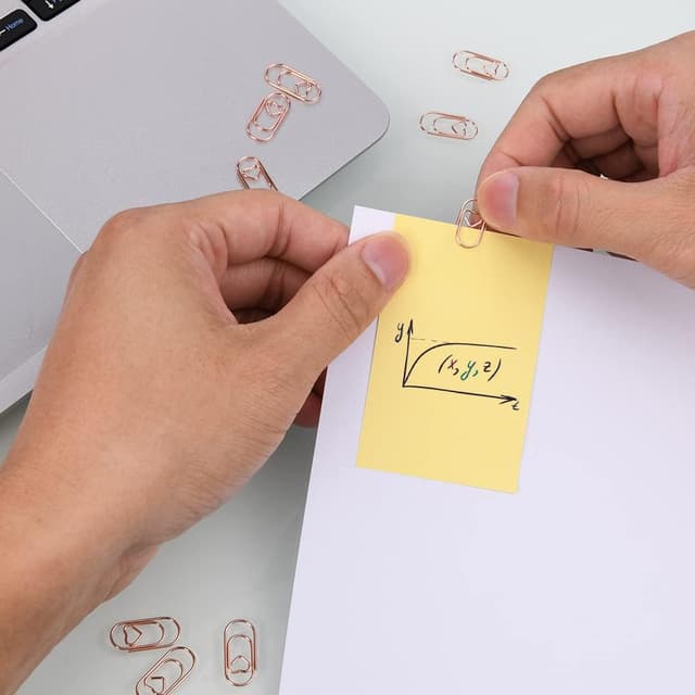 Thumbnail 4 de Vicloon Kleine Büroklammern 130 Stück 💼