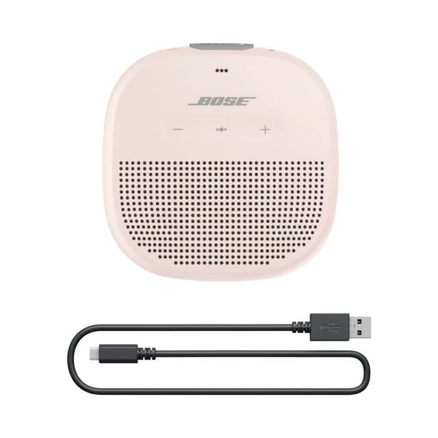 Detalle de Bose SoundLink Micro altavoz Bluetooth portátil blanco
