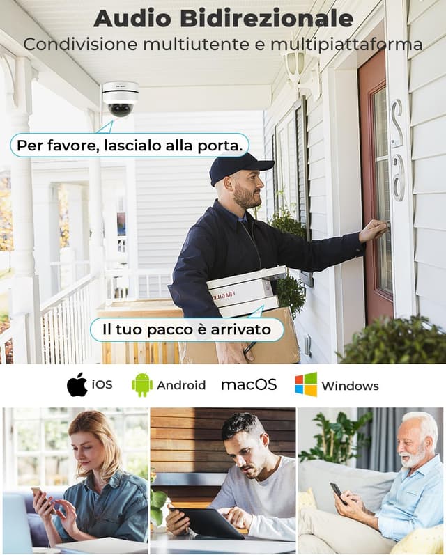 Thumbnail 4 de GENBOLT 2.5K Telecamera WiFi 10x Zoom