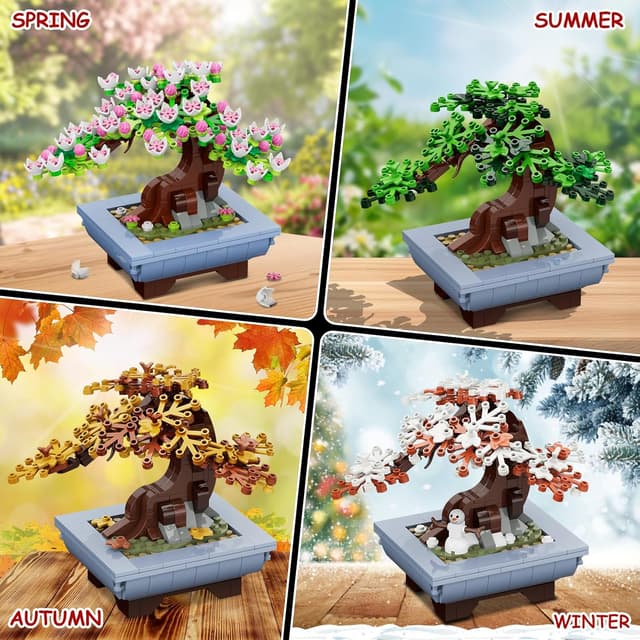 Thumbnail 1 de CUBIMANA Cherry Blossoms Bonsai Set